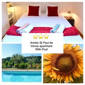 Artistic Saint-paul-de-vence With Pool Appartement Saint-Paul-de-Vence